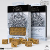Q-Workshop: Game of Thrones. Baratheon 10xD6 Dice Set Dice Sets Q-Workshop 