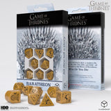 Q-Workshop: Game of Thrones. Baratheon Dice Set Dice Sets Q-Workshop 
