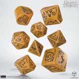 Q-Workshop: Game of Thrones. Baratheon Dice Set Dice Sets Q-Workshop 