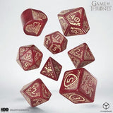 Q-Workshop: Game of Thrones. Lannister Dice Set Dice Sets Q-Workshop 
