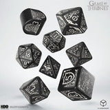 Q-Workshop: Game of Thrones. Night's Watch Dice Set Dice Sets Q-Workshop 