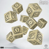 Q-Workshop: Game of Thrones. Stark 10xD6 Dice Set Dice Sets Q-Workshop 