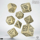 Q-Workshop: Game of Thrones. Stark Dice Set Dice Sets Q-Workshop 