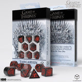 Q-Workshop: Game of Thrones. Targaryen Dice Set Dice Sets Q-Workshop 