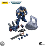JT1378 JoyToy Ultramarines Jump Pack Intercessors Sergeant With Plasma Pistol And Power Sword