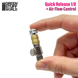 QuickRelease Adaptor with Air Flow Control G1/8