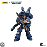 JT1378 JoyToy Ultramarines Jump Pack Intercessors Sergeant With Plasma Pistol And Power Sword