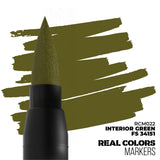 RCM022 Interior Green FS 34151 AK Markers AK Interactive 