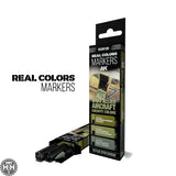 RCM109 WWII Allied Aircraft Cockpit Colors - Set of 3 AK Markers AK Interactive 