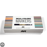 RCM150 Special Box Real Colors Markers - 34pcs AK Markers AK Interactive 