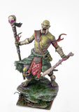 Realms of Tiberium: Rashek, Orc Necromancer (Orc) Figure Realms of Tiberium 