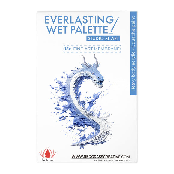 Redgrass 15x Studio XL ART Palette Membranes Wet Palette Redgrass Games 