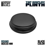 Round Top Display Plinth 8cm