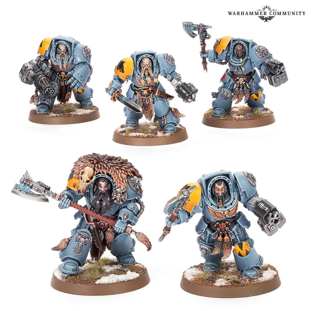 HammerHouse | Space Wolves: Wolf Guard Terminators (2025) by Games ...