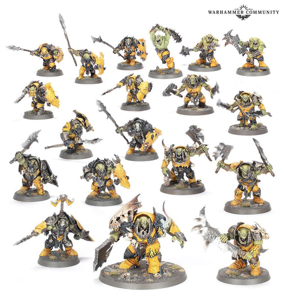 Spearhead: Orruk Warclans Ironjawz Bigmob Orruk Warclans Games Workshop 