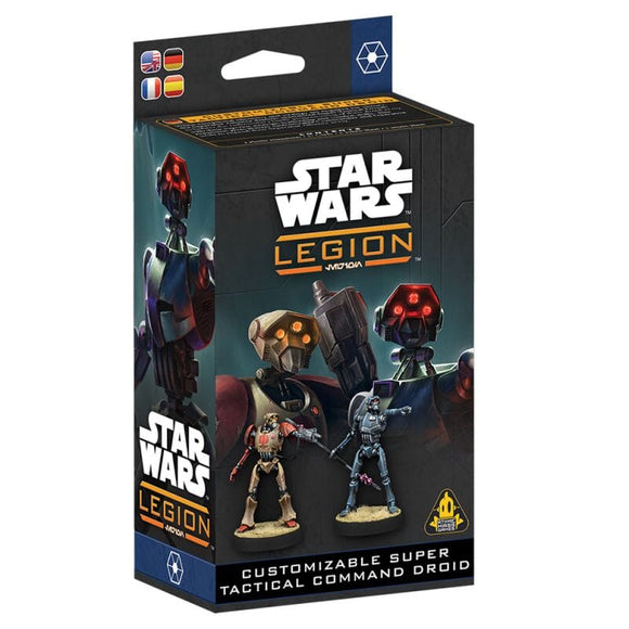 Star Wars Legion: Customizable Super Tactical Command Droid Separatist Alliance Atomic Mass Games 