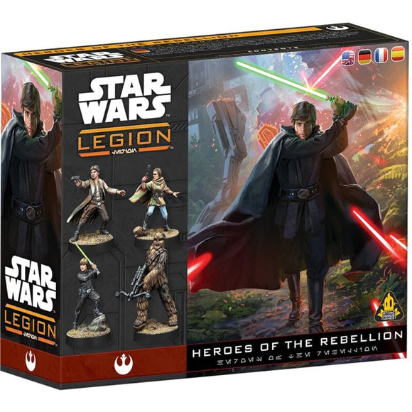 Star Wars Legion: Heroes of the Rebellion Character Pack Rebel Alliance Atomic Mass Games 