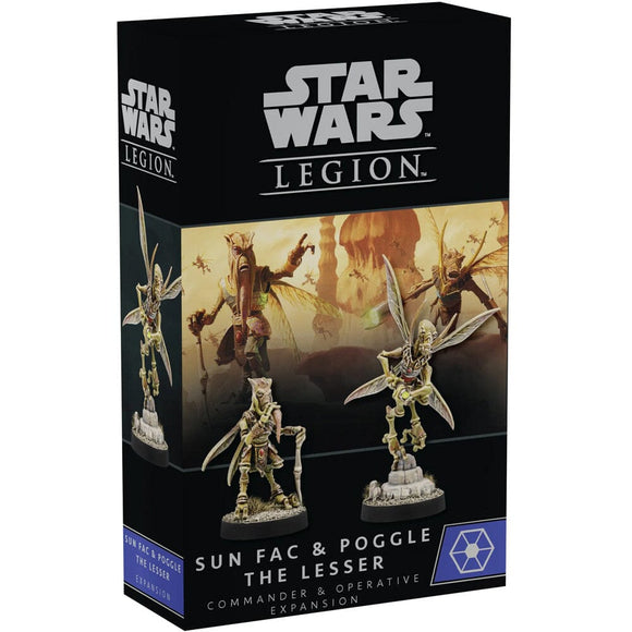 Star Wars Legion: Sun Fac and Poggle the Lesser Separatist Alliance Expansions Atomic Mass Games 