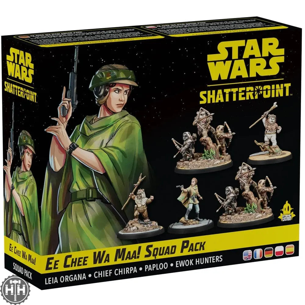 Star Wars Shatterpoint: EE Chee WA Maa! Squad Pack - Expansión De Ewoks Y Rebeldes Para 2