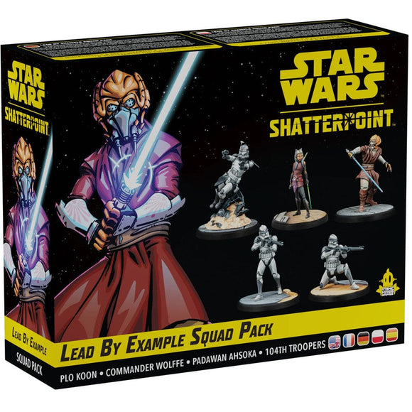 Star Wars Shatterpoint: Lead by Example Squad Pack Shatterpoint Atomic Mass Games 