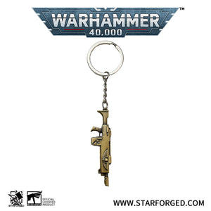 Starforged: Astra Militarum Lasgun Keychain Games Workshop Merchandise Starforged 