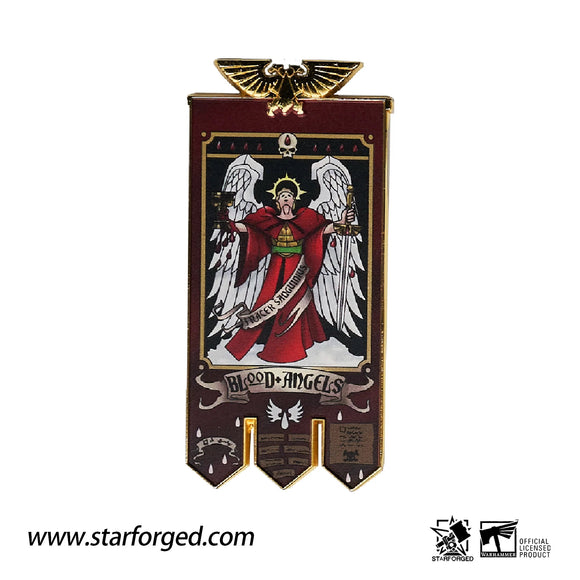 Starforged: Chapter Banner - Blood Angels Refrigerator Magnet Games Workshop Merchandise Starforged 