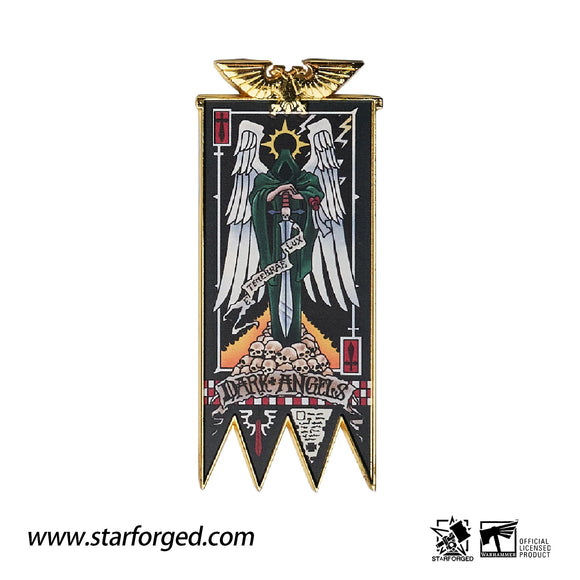 Starforged: Chapter Banner - Dark Angels Refrigerator Magnet Games Workshop Merchandise Starforged 