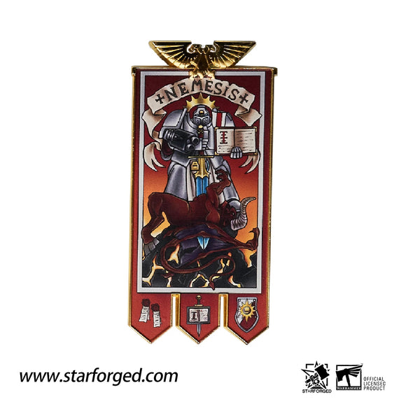 Starforged: Chapter Banner - Grey Knights Refrigerator Magnet Games Workshop Merchandise Starforged 