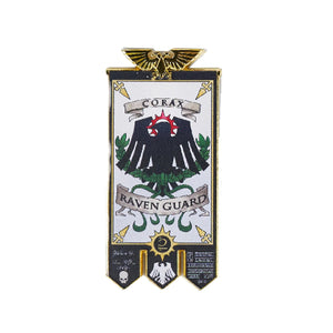 Starforged: Chapter Banner - Raven Guards Refrigerator Magnet Games Workshop Merchandise Starforged 