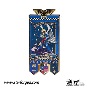 Starforged: Chapter Banner - Ultramarines Refrigerator Magnet Games Workshop Merchandise Starforged 