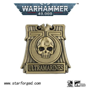 Starforged: Chapter Icon - Ultramarines Pin Badge Games Workshop Merchandise Starforged 