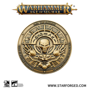 Starforged: Collectible Coin - Stormcast Eternals Collectible Coin Games Workshop Merchandise Starforged 