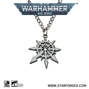 Starforged: Faction Icon, Chaos Undivided Necklace Games Workshop Merchandise Starforged 