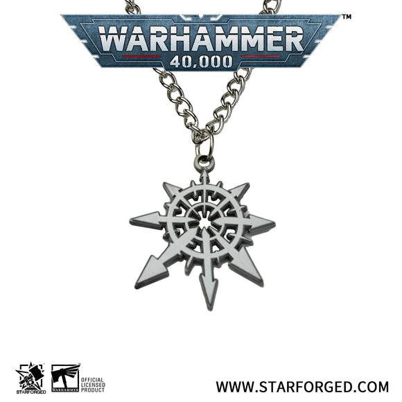 Starforged: Faction Icon, Chaos Undivided Necklace Games Workshop Merchandise Starforged 