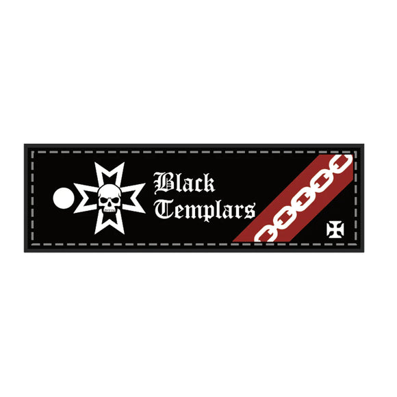 Starforged: Imperial Armed Forces Moral Badge [Black Templars] Soft Velcro Games Workshop Merchandise Starforged 