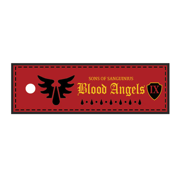 Starforged: Imperial Armed Forces Moral Badge [Blood Angels] Soft Velcro Sticke Games Workshop Merchandise Starforged 