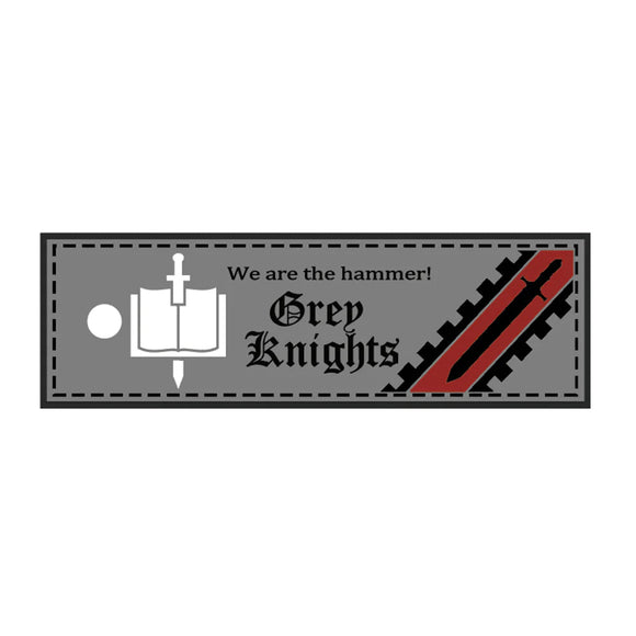 Starforged: Imperial Armed Forces Moral Badge [Grey Knights] Soft Velcro Games Workshop Merchandise Starforged 