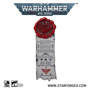 Starforged: Purity Seal - Dark Angels Pin Badge Games Workshop Merchandise Starforged 