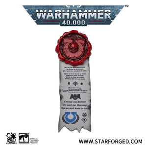 Starforged: Purity Seal - Ultramarines Pin Badge Games Workshop Merchandise Starforged 