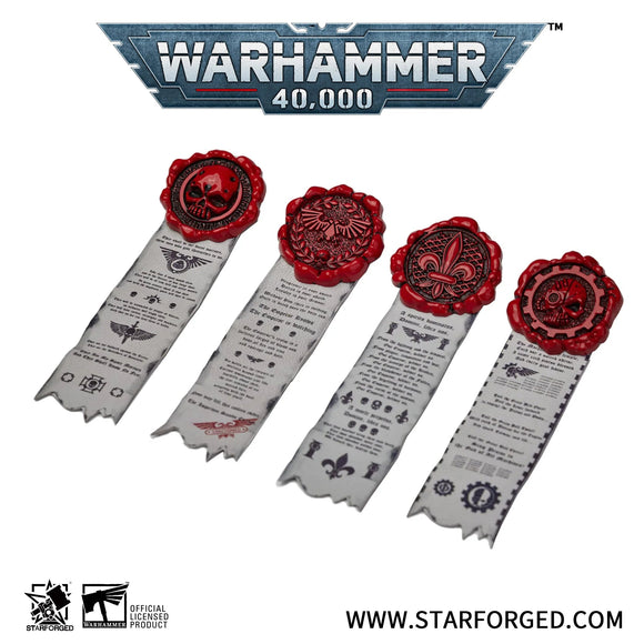 Starforged: Purity Seals Set 1 Pin Badge Games Workshop Merchandise Starforged 