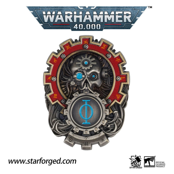 Starforged: Seal of The Omnissiah Pin Badge Games Workshop Merchandise Starforged 