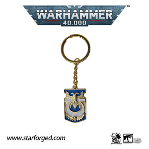 Starforged: Ultramarine Storm Shield Keychain Games Workshop Merchandise Starforged 