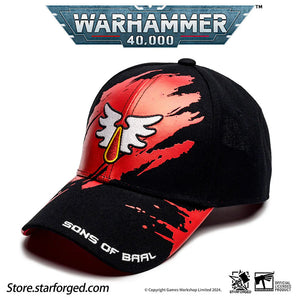 Starforged: Warhammer 40,000 Chapter Hat - Blood Angels Hobby Merchandise Starforged 