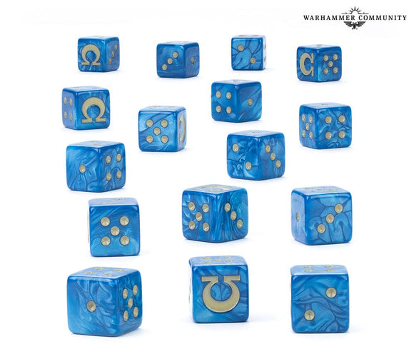 Ultramarines Dice (2025) Space Marines - Ultramarines Games Workshop 