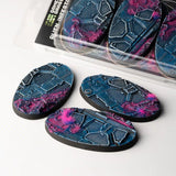 GamersGrass Alien Infestation Bases Oval 75mm (x3) GamersGrass