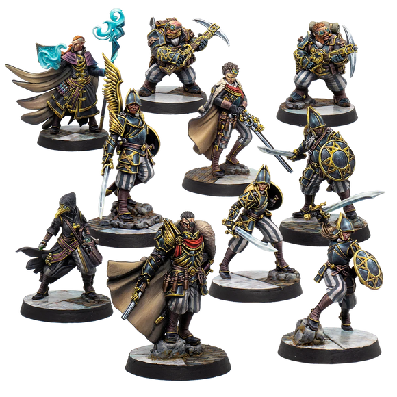 Warcrow Hegemony Action Pack Warcrow Corvus Belli 