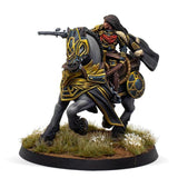 Warcrow Mounted Hetman Warcrow Corvus Belli 