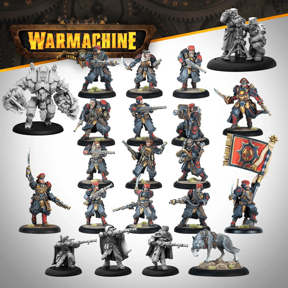 Warmachine: Khador Winter Korps Core Expansion Warmachine Steamforged Games 