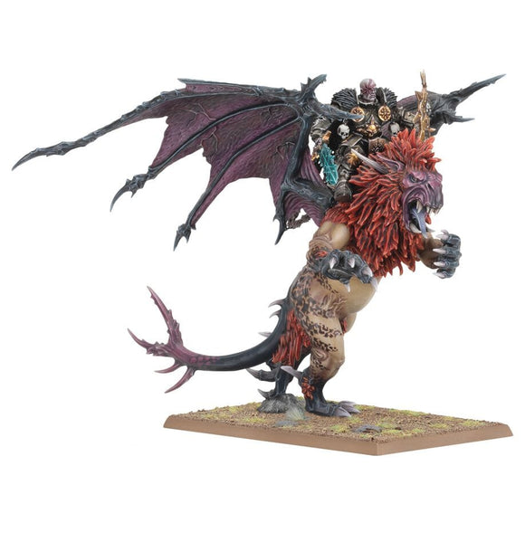 Warriors Of Chaos: Lord On Manticore The Old World Games Workshop 