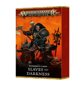 Warscroll Card: Slaves To Darkness Slaves To Darkness Games Workshop 